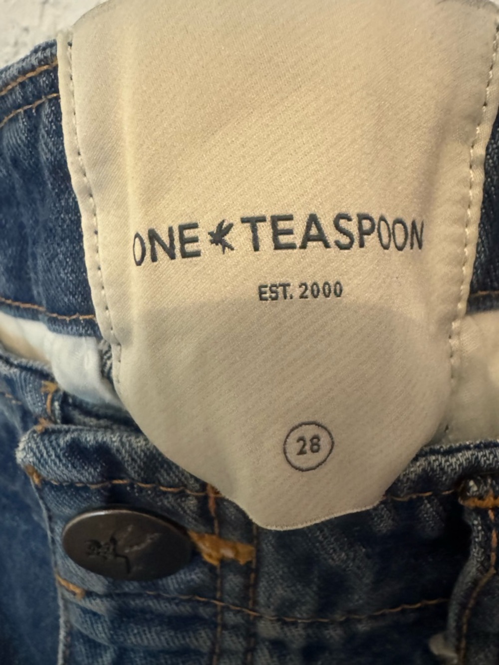 One Teaspoon Bandit denim short - Picture 5 of 6